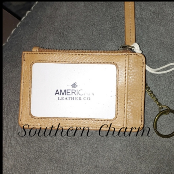 🆕 Leather Card Case Keychain. - Picture 4 of 7